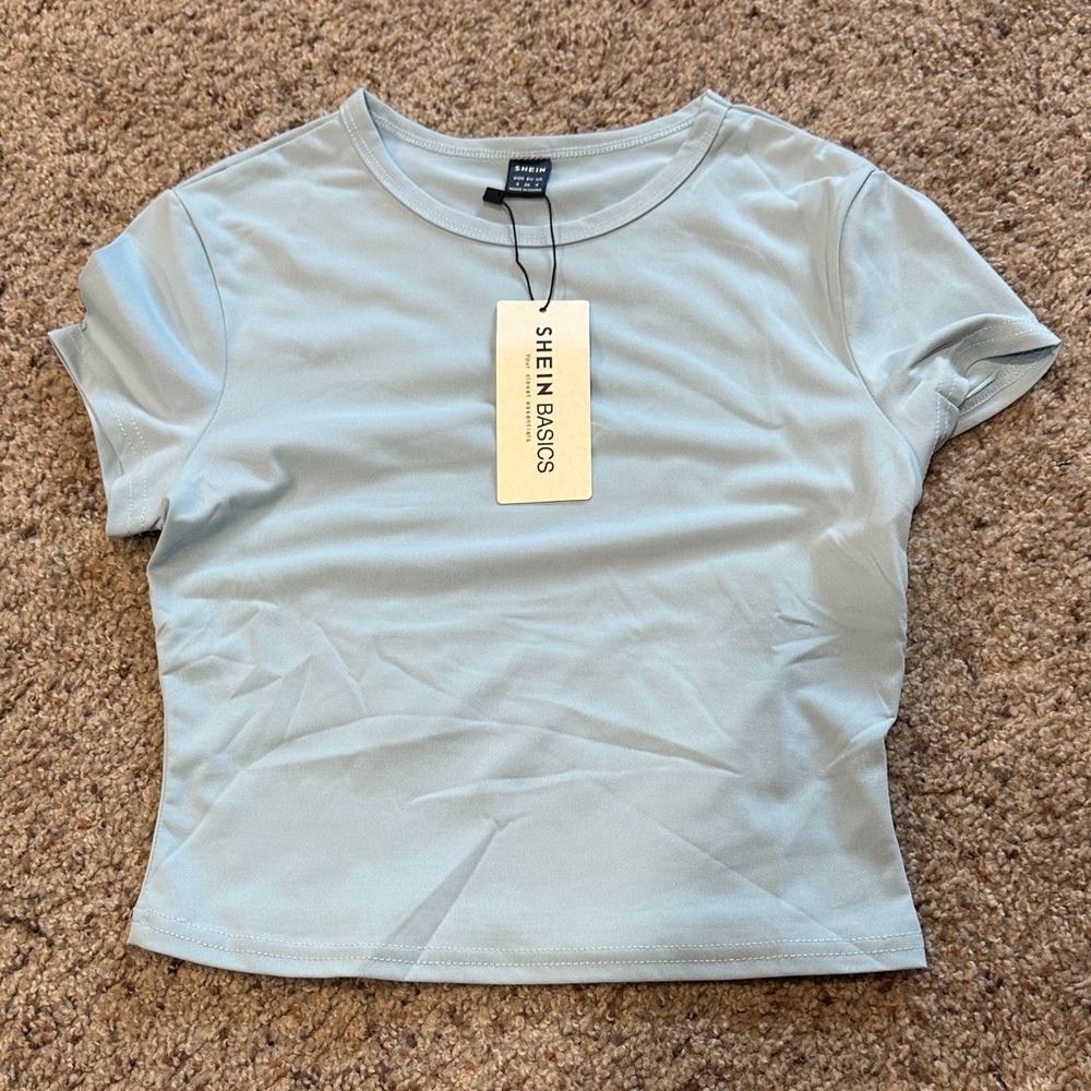 Women's Light Blue Top